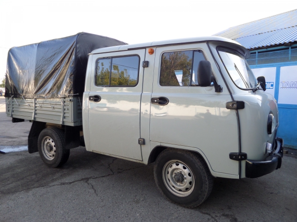 УАЗ 390945 гбо 4-го поколения ZAVOLI (Италия) баллон 170 литров